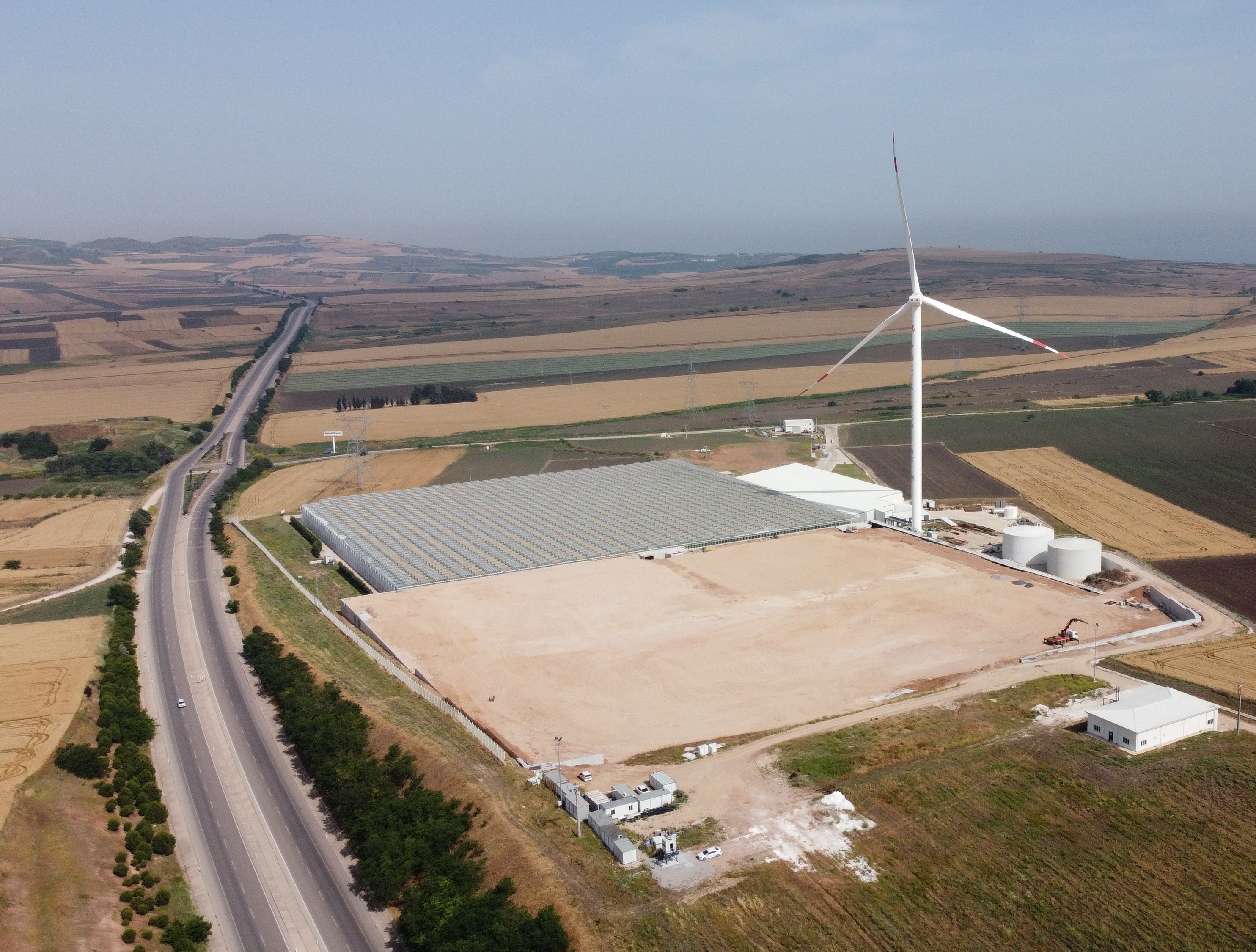 Yücel Eco Agriculture Greenhouse A, Service and Packaging Building, and Greenhouse B Projects